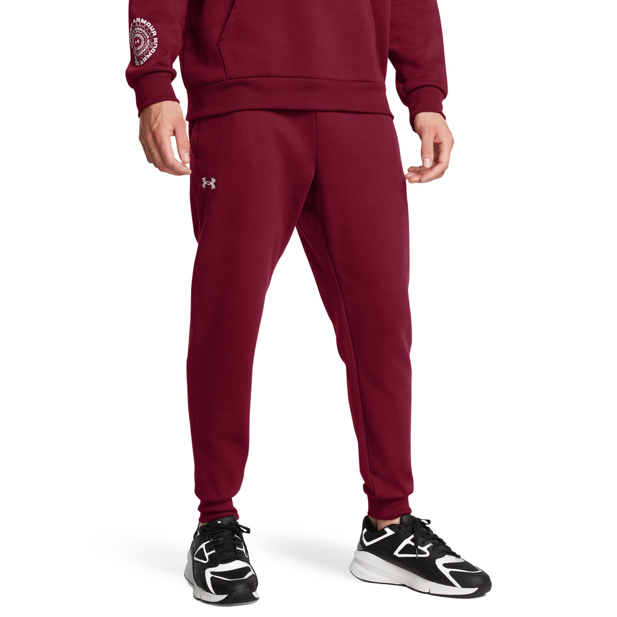 Under Armour Men's (625) Cardinal / / White Underarmour'srivalfleecejoggers