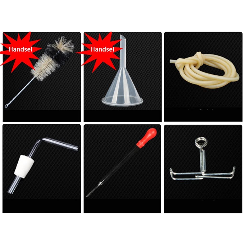 Aparato de destilación de aceites Esenciales de Laboratorio Destilador de Agua Purificador Kits de cristalería Destilación casera Destilador de Alcohol Equipo de Experimento químico con Tubo de cond