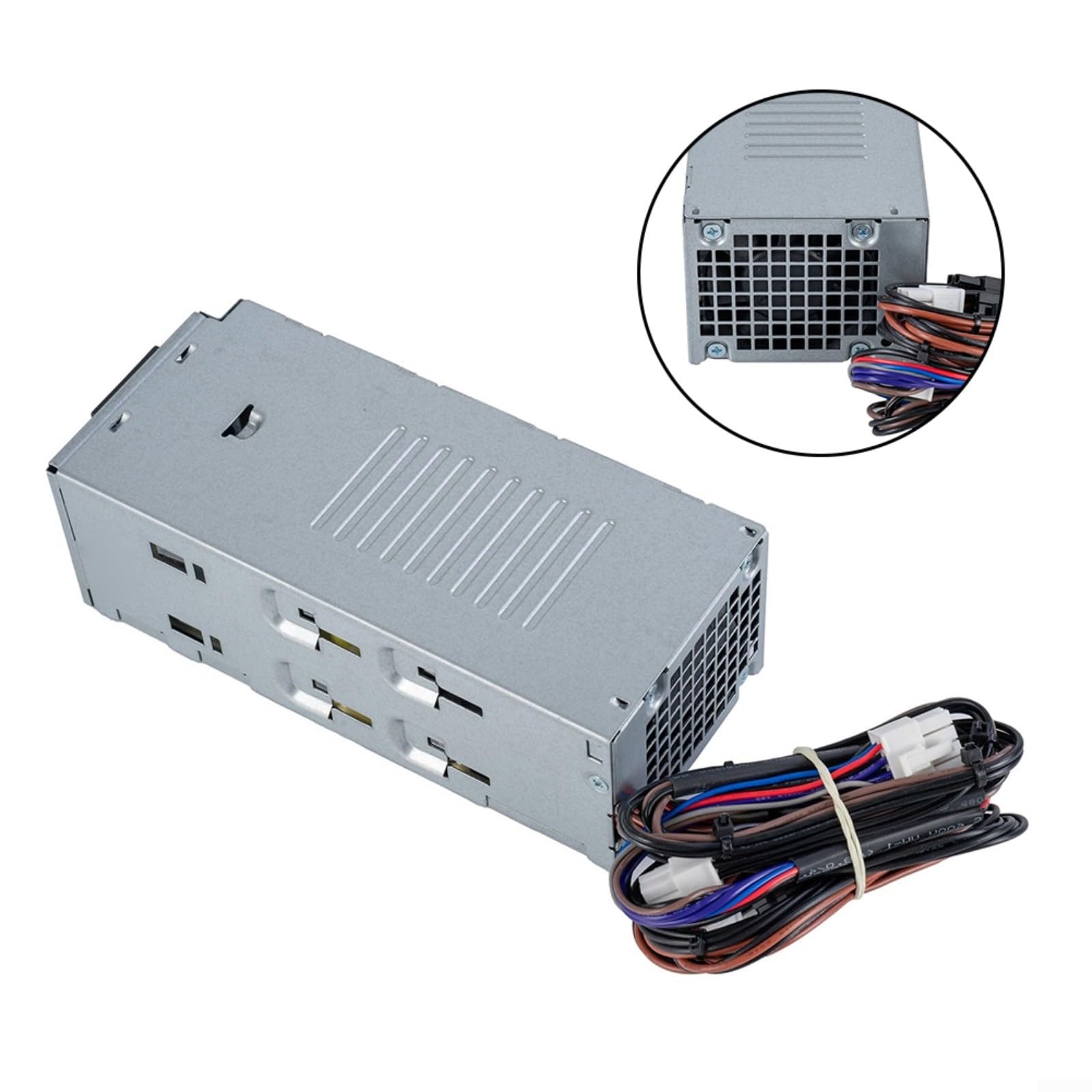 500W Alimentatore D500EPS-01 TPX56 per Dell Vostro 3910 3030 per Optiplex per xps 8950 Latitude, Argento Metallo, Postazione di Lavoro Ufficio