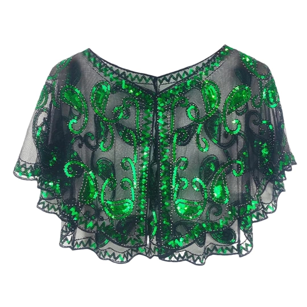 Châles en perles années 1920 pour sublimer une robe de soirée trop simple