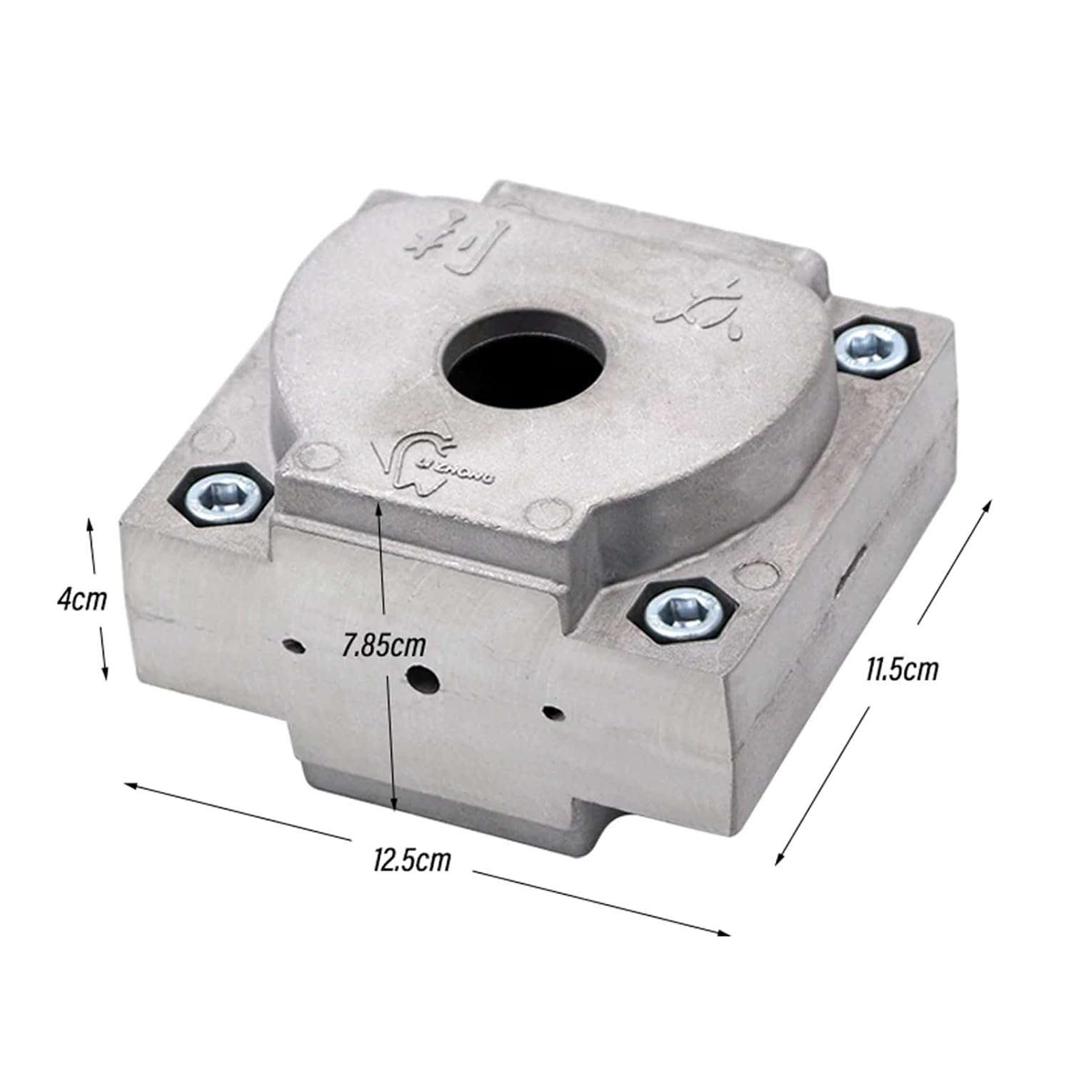 1PC Lab Removable Flexible Partial Metal Cast Aluminum Flask for Injection System Machine