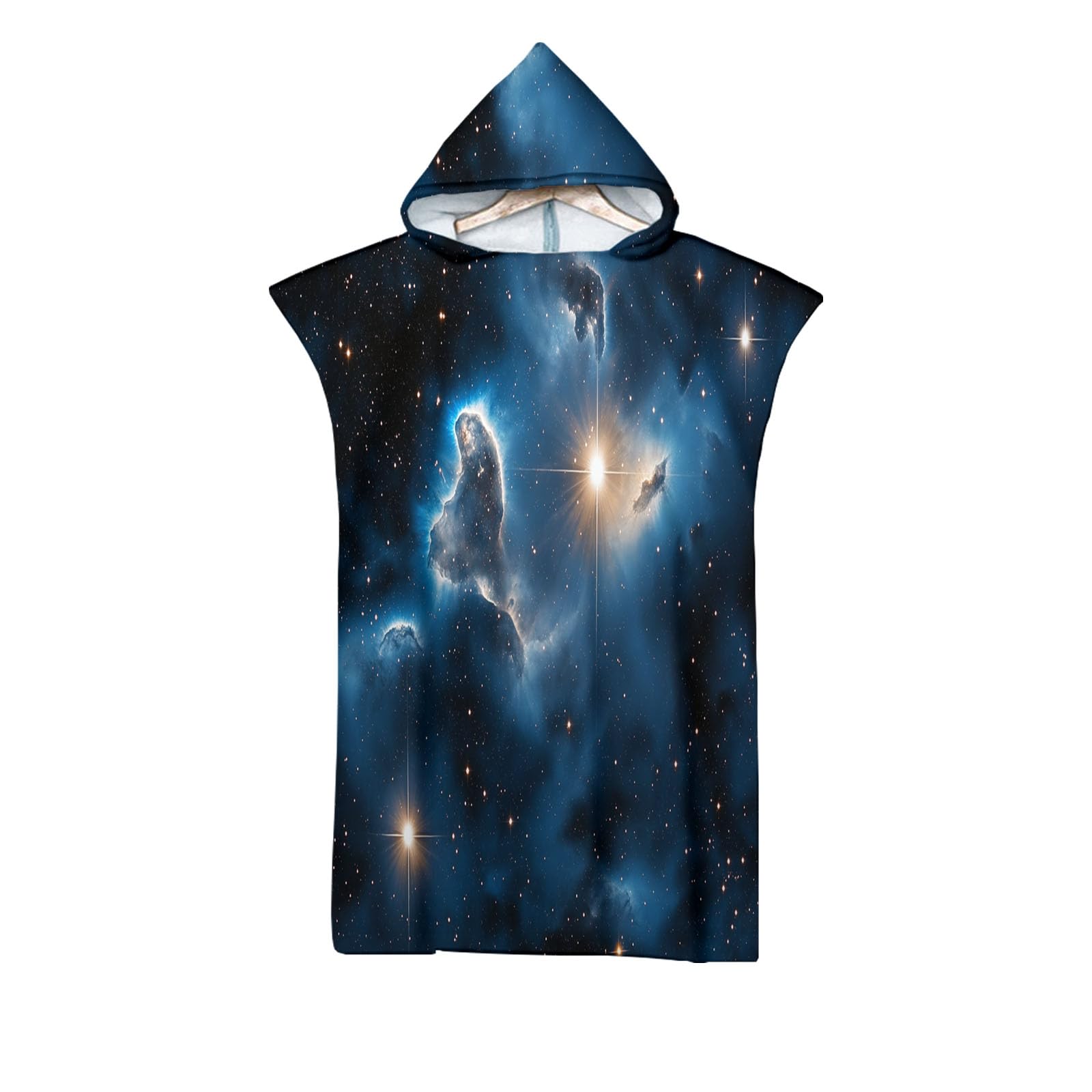 Peignoir à langer poncho à capuche microfibre piscine surf adulte