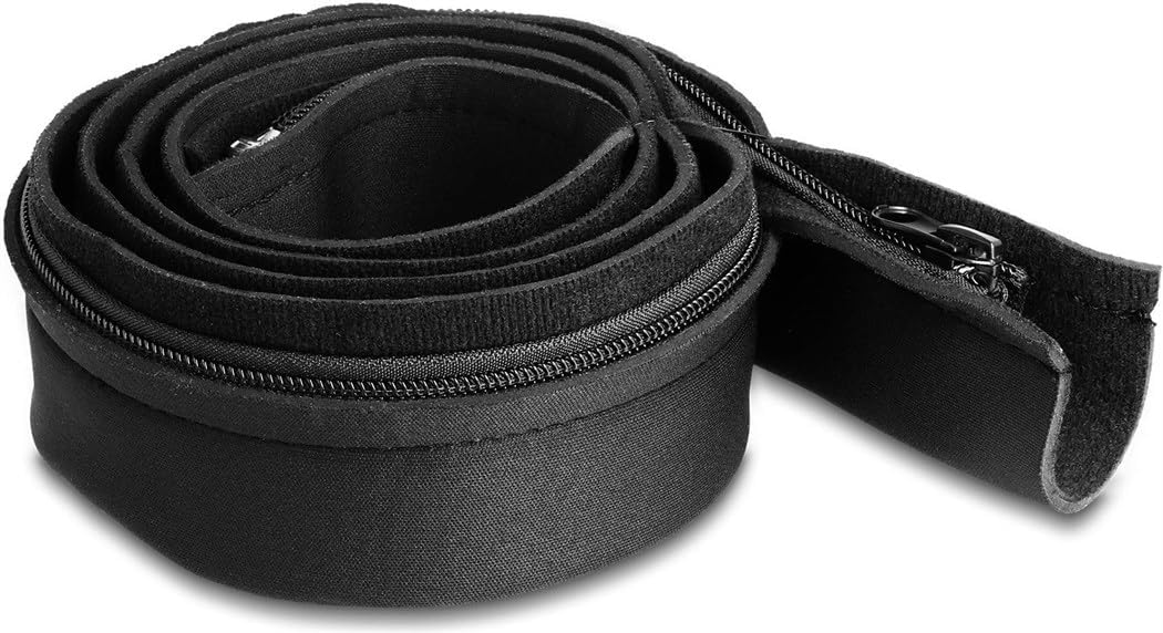 Delock Cable Sleeve Neoprene Flexible with Zip 1.5 m x 100 mm Black