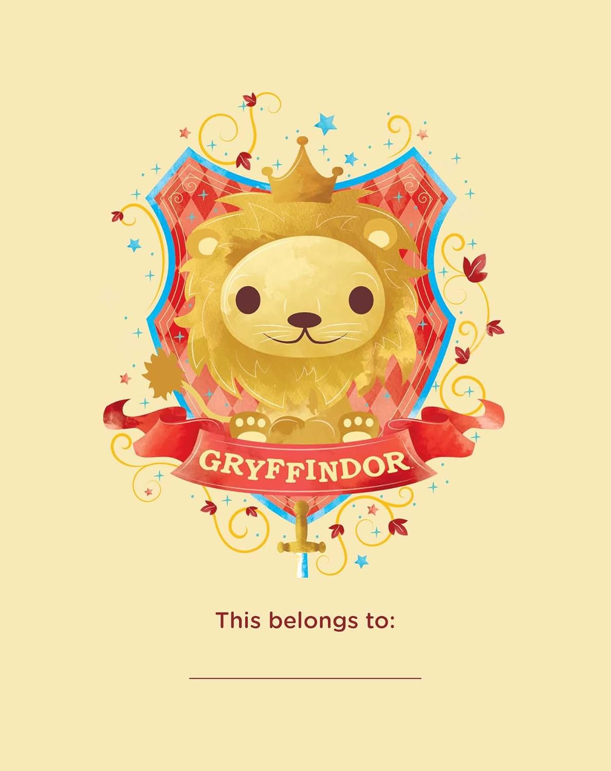 Harry Potter: Gryffindor Plush Lock & Key Diary      Diary – July 21, 2026