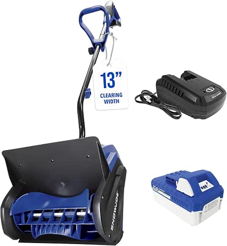Snow Joe 24V Cordless Electric Shovel Kit w/ 4Ah Battery