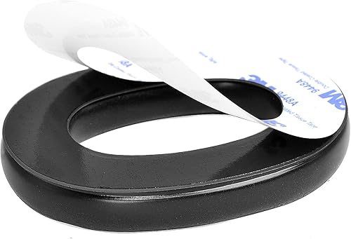 Miniatura 4 de Almohadillas de repuesto compatibles con 3M WorkTunes Protector Auditivo, 1 par de almohadillas de espuma para los oídos (negro)