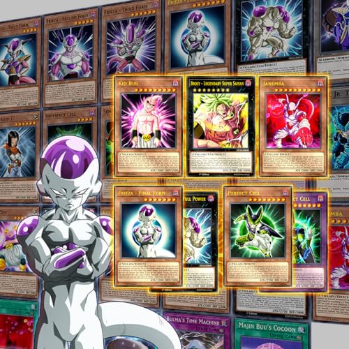 WAIFUWORLD SHOP YGO x DBZ 2-Player Playset | Z-Villain Deck | Yu-Gi-Oh! Deck im Theme Dragonball Z | Trading Card Game | Dragonball Karten | 1 x 1 Deck – Bild 4
