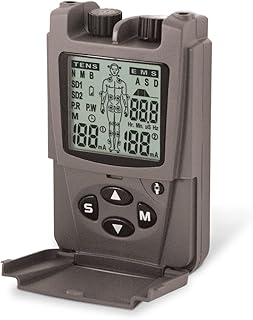 ProActive Alevia 2-in-1 Tens and EMS Unit For Pain Management, Grey, 503.5 g (Pack of 1)