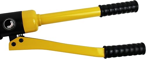 Miniatura 6 de HFS (R) Crimpadora de terminales de alambre hidráulico Herramienta de prensado de cable de batería con troqueles Herramienta de prensado de alambre