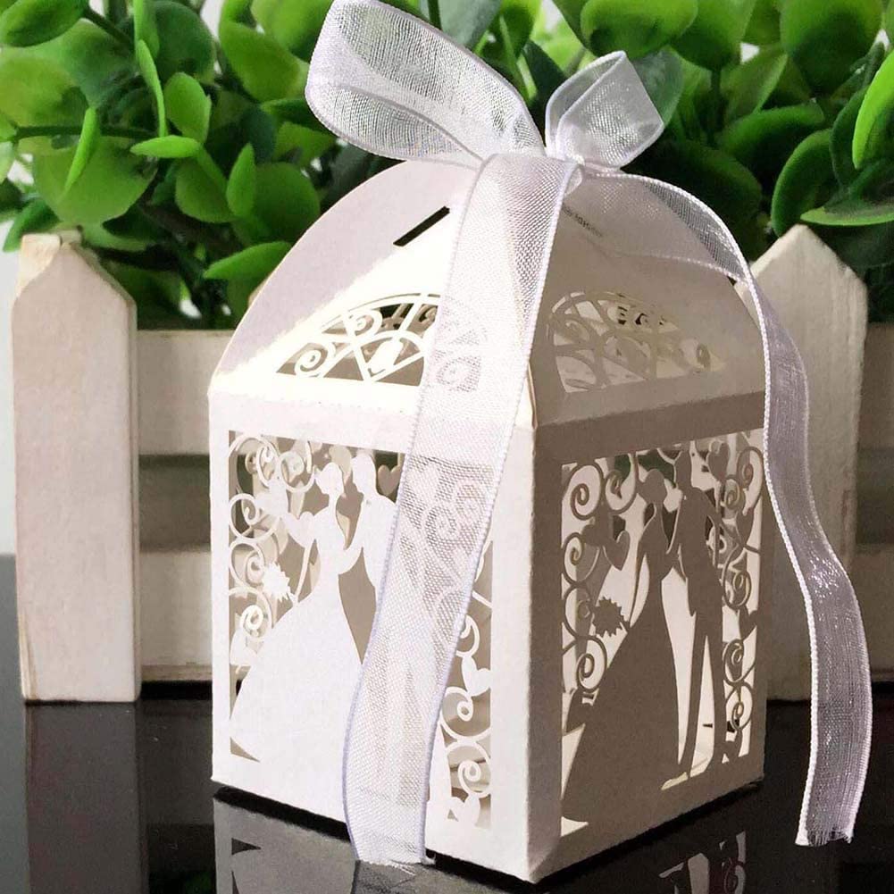 20 Cajas De Regalo Con Forma De Castillo Ahuecado, Papel Con | Meses