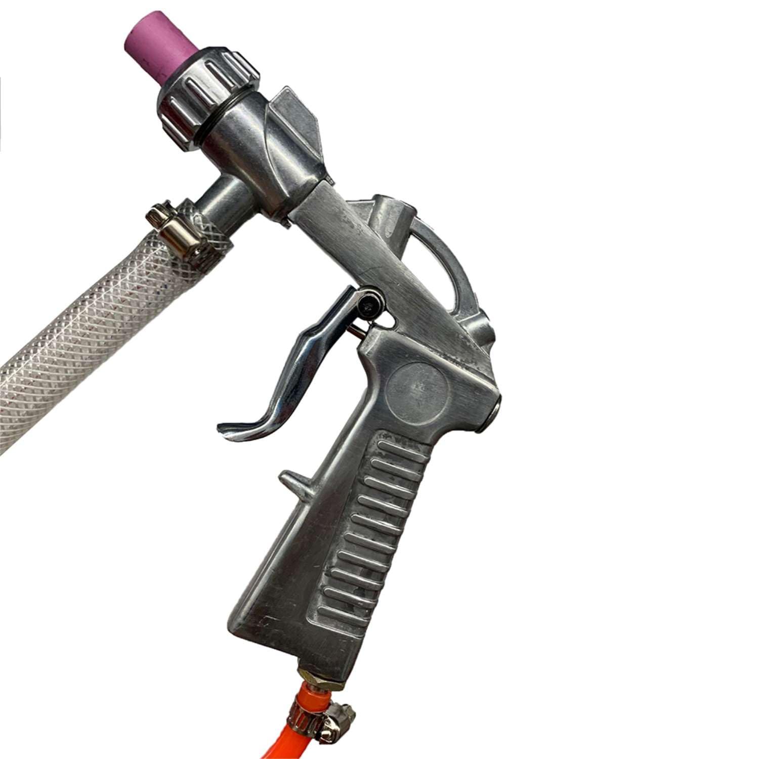 Sabbiatrice da banco SP50 con accessori pistola guanti ugelli