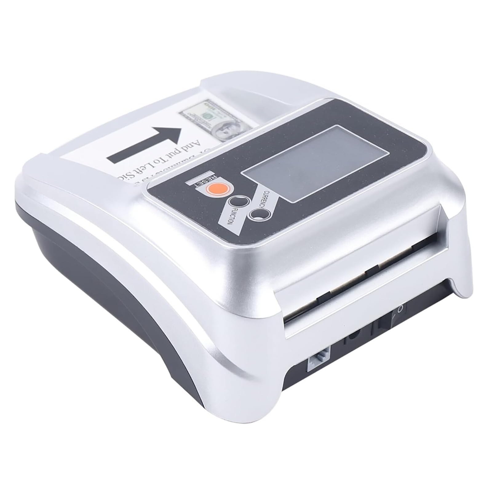 MObyat Rilevatore di Banconote False, Macchina Conta Banconote con conteggio del Valore, con Schermo LCD, Supporta Cambio valuta e rilevamento accurato, promemoria Intelligente