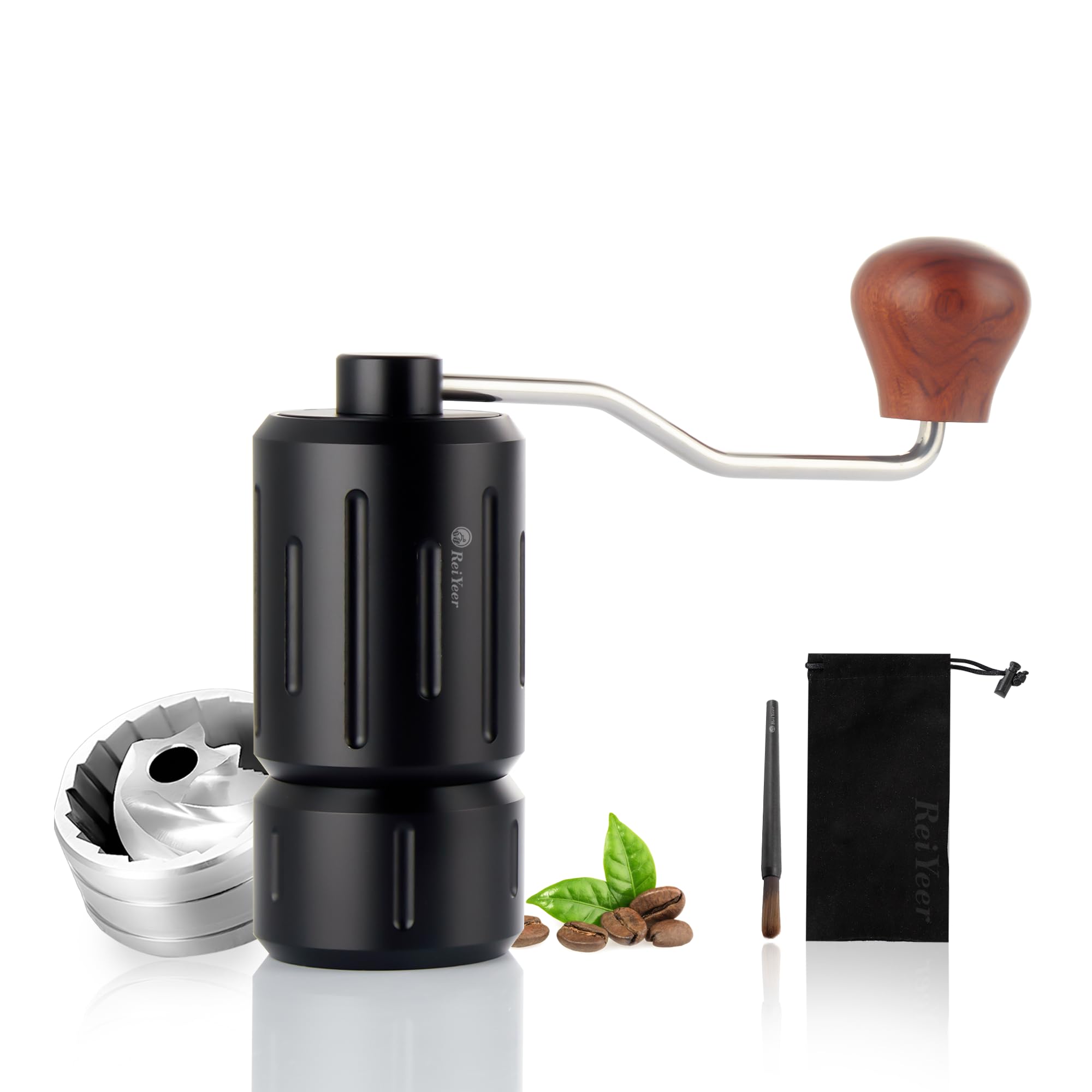 Molinillo De Café Manual Con 40 Ajustes - Molinillo Portátil De Cerámica, Capacidad 30 G, Para Aeropress Y Café De Filtro