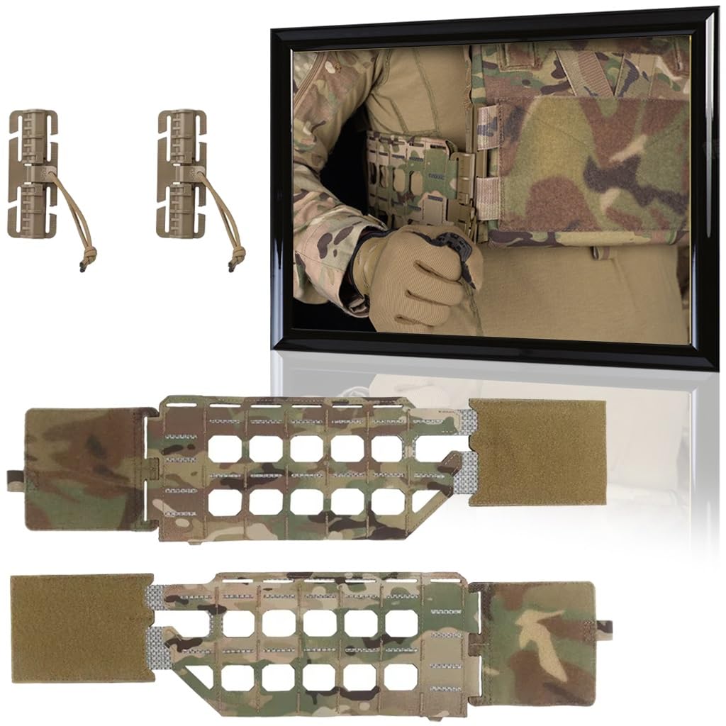 Ceinture porte-plaques tactique KZ gilet paintball chasse airsoft