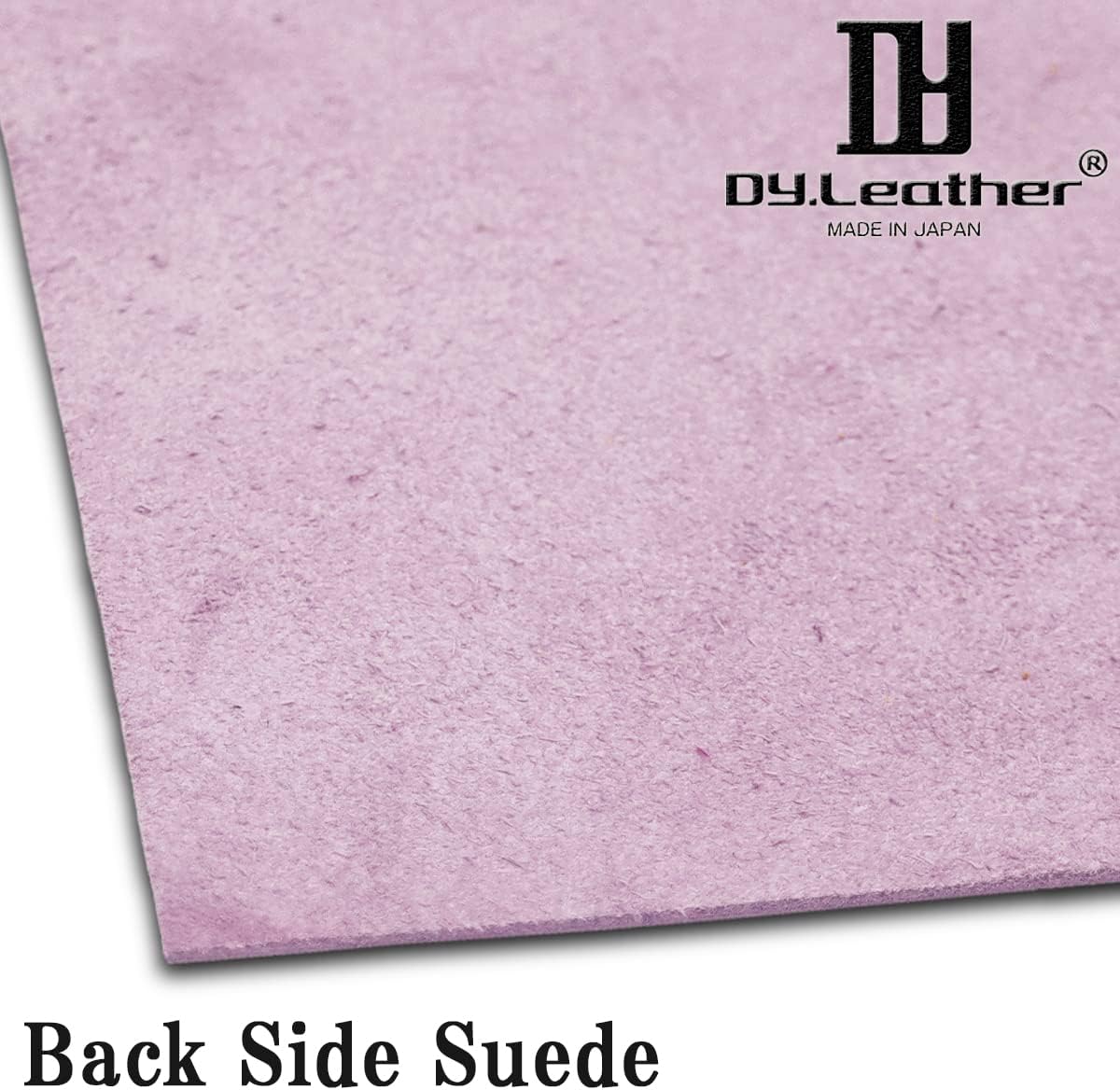Lavender Back Side Suede Genuine Leather Cow Skin for Crafts,8" x 12" (21cm x 29.7cm) A4 Real Leather Sheet for Bag Making, Hat Making, Hair Crafts Making, DIY Jewelry Making, Sewing, Shoe Making