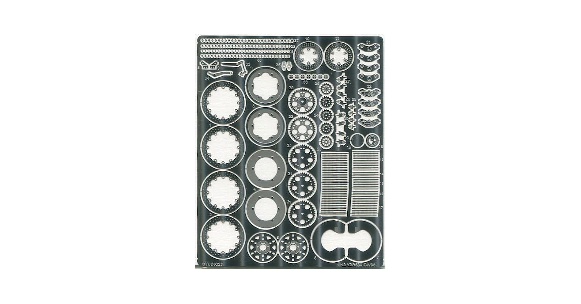 Amazon | スタジオ27 (STUDIO27) 1/12 YZR500 OW98 アップグレード