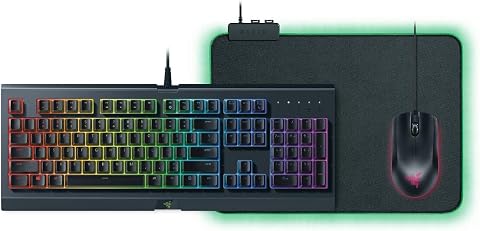 Razer Holiday Bundle 2018: Cynosa Chroma Gaming Keyboard, Abyssus Gaming Mouse, 