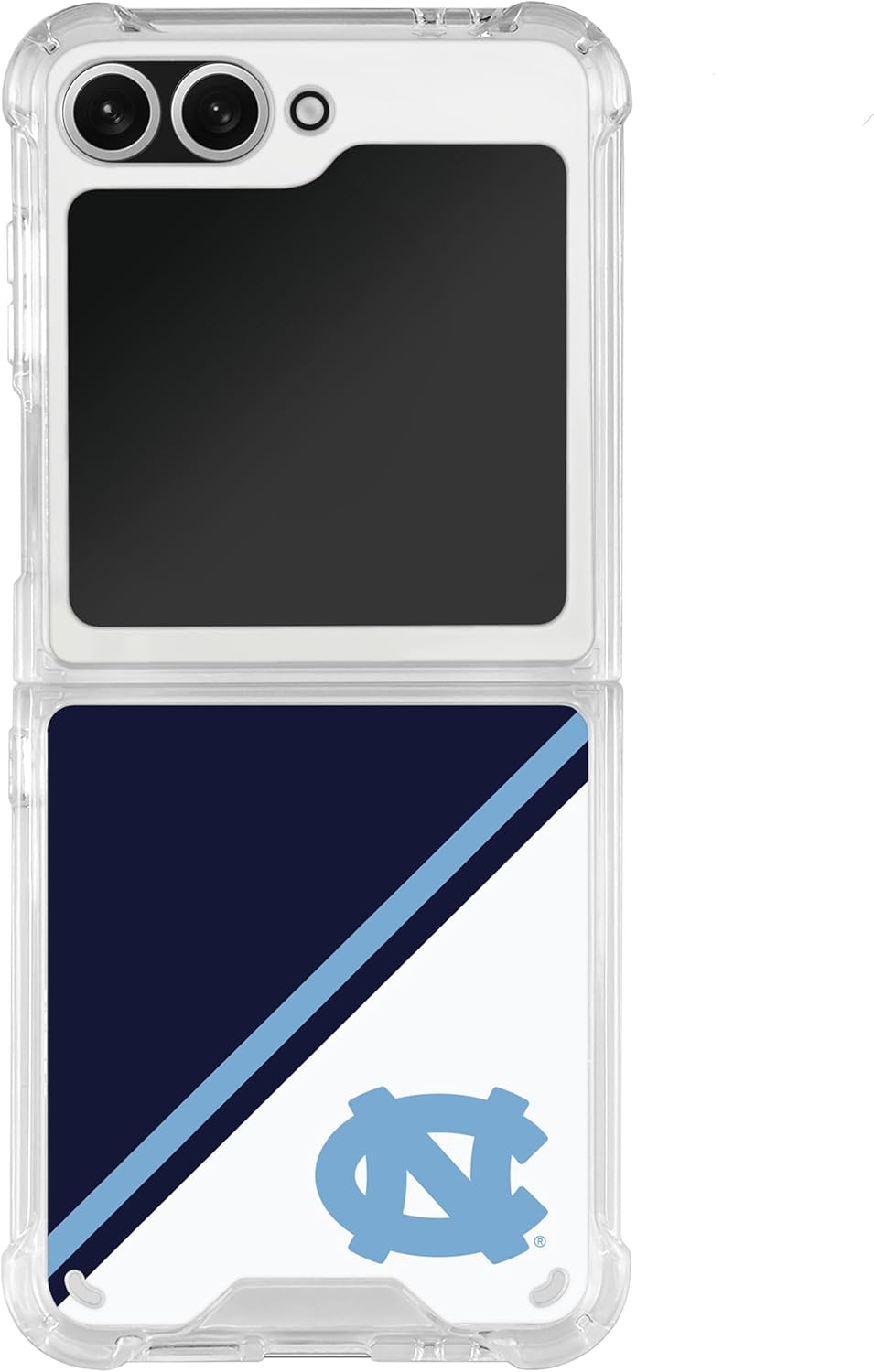 Affinity Bands North Carolina Tar Heels HD Phone Case Compatible with Samsung Galaxy Z Flip6 (Champion Series)