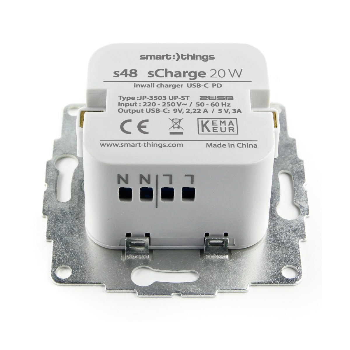 Smart Things Alimentation encastrable CA/CC sCharge s48 c