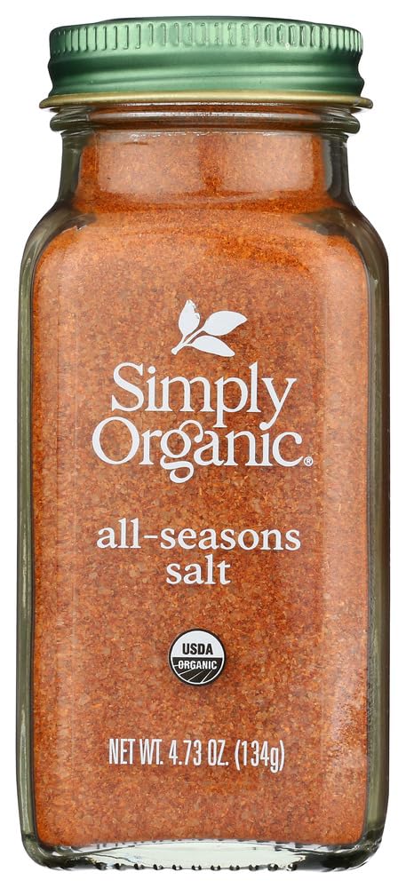 Simply Organic All-Seasons Salt, Certified Organic | 4.73 oz | Pack of 12