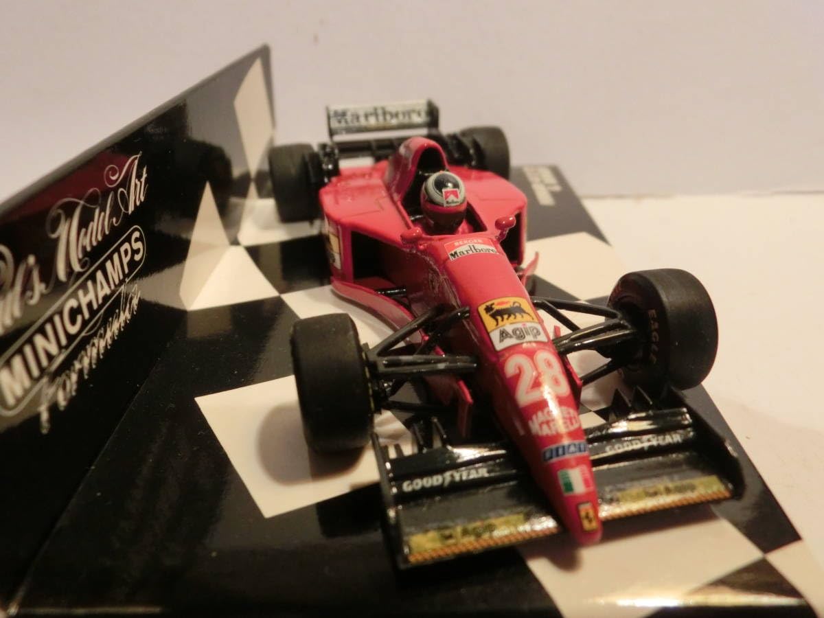 Amazon | PMA製 1/43 フェラーリ 412 T2 ＃28 ゲルハルト・ベルガー