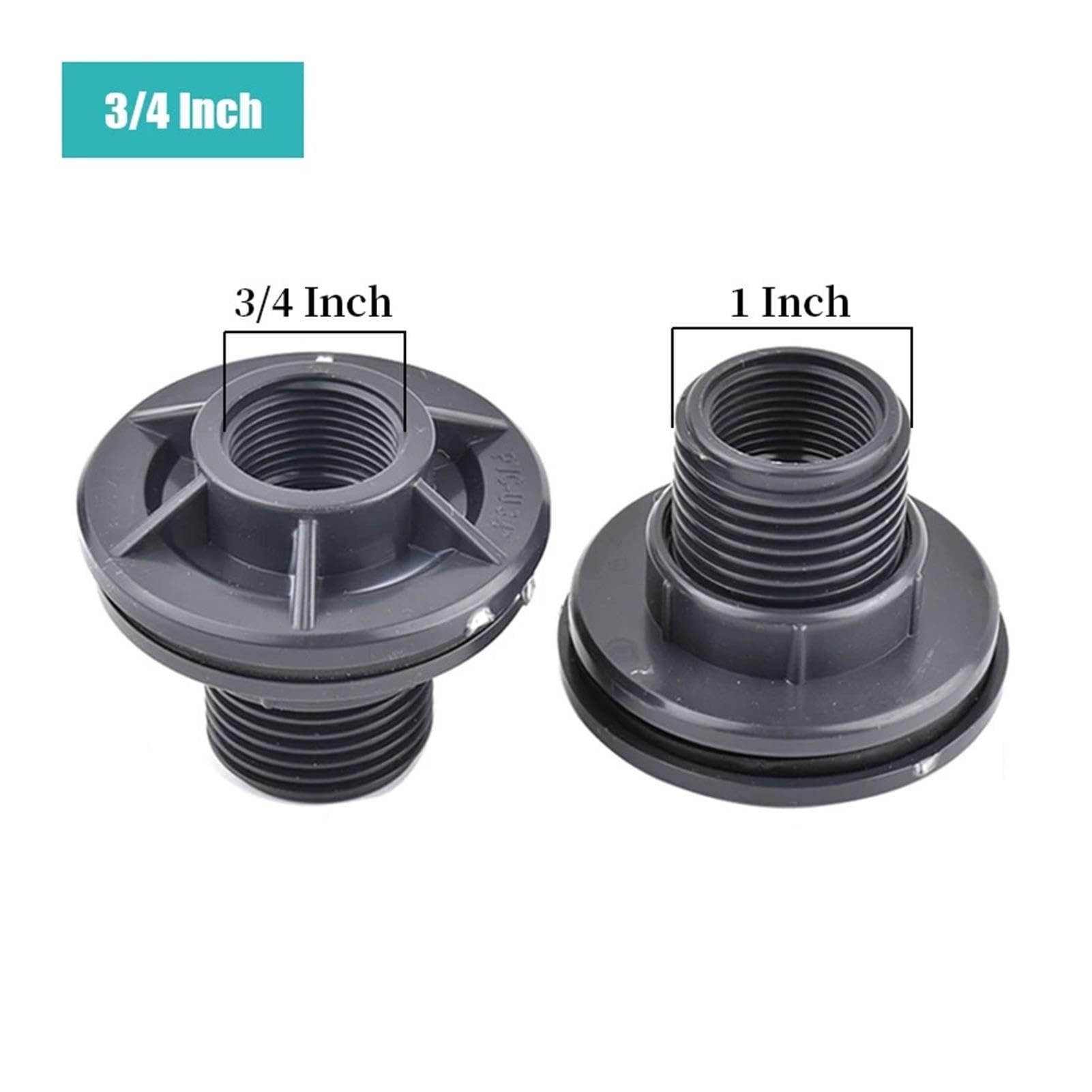 Conexión UPVC desagüe pez salida agua