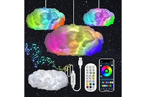 Fluffy LED Cloud Lamp for Indoor Home Decor