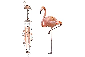JOBOSI Flamingo Wind Chimes: A Symphony of Vibrant Colors and Soothing Melodies
