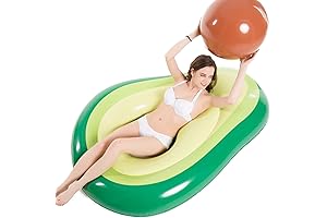 Fun Avocado Pool Float for Cat & Kids: Jasonwell XL Inflatable Floatie Toy