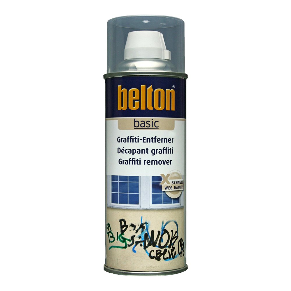 Kwasny 4X 323 475 Belton Basic Graffiti-Entferner farblos 400ml
