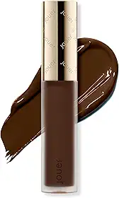 Jouer Corretivo líquido essencial de alta cobertura | Masculino e Feminino | Acabamento fosco macio | 25 tons | Ingredientes saudáveis | Sem parabenos, glúten e crueldade | Vegano