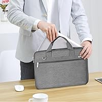 Vista 3 de Voova Funda protectora para laptop de 15.6 pulgadas, 360° compatible con MacBook Air 15 M2/M3/M4, MacBook Pro 15/16, Lenovo Dell HP de 15-16 Gris