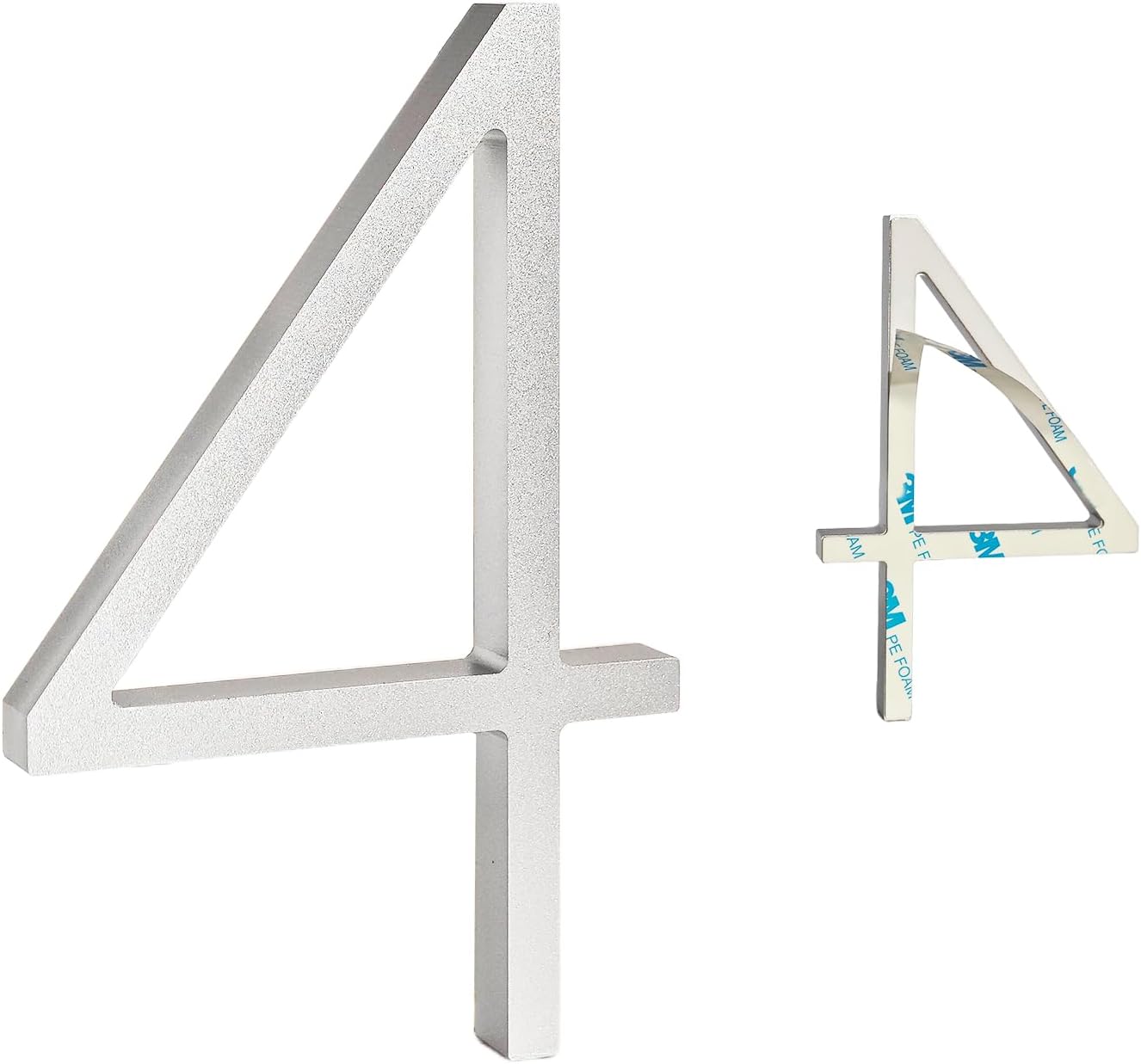 Door Numbers, 5 Inches 3D Self Adhesive House Numbers, Address Numbers，Mailbox Number Stickers for House Mailbox Apartment Hotel Courtyard Black(1)