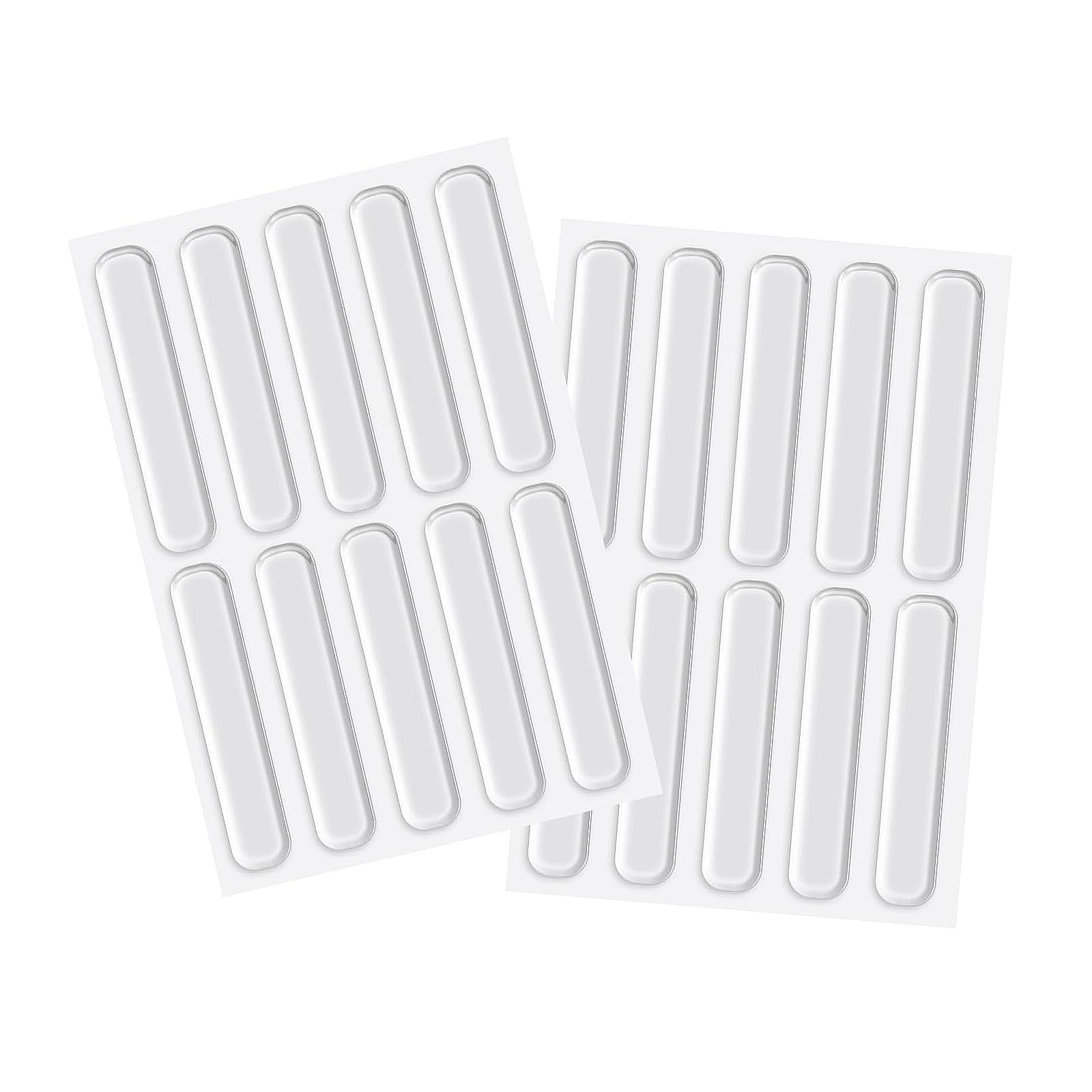 20 PCS Door Pads Stop Slamming, Cupboard Door Stoppers, Silicone Bumper Pads, Cabinet Bumpers, Silicone Cupboard Door Stoppers, for Doors and Furniture Protectors Wall Protection