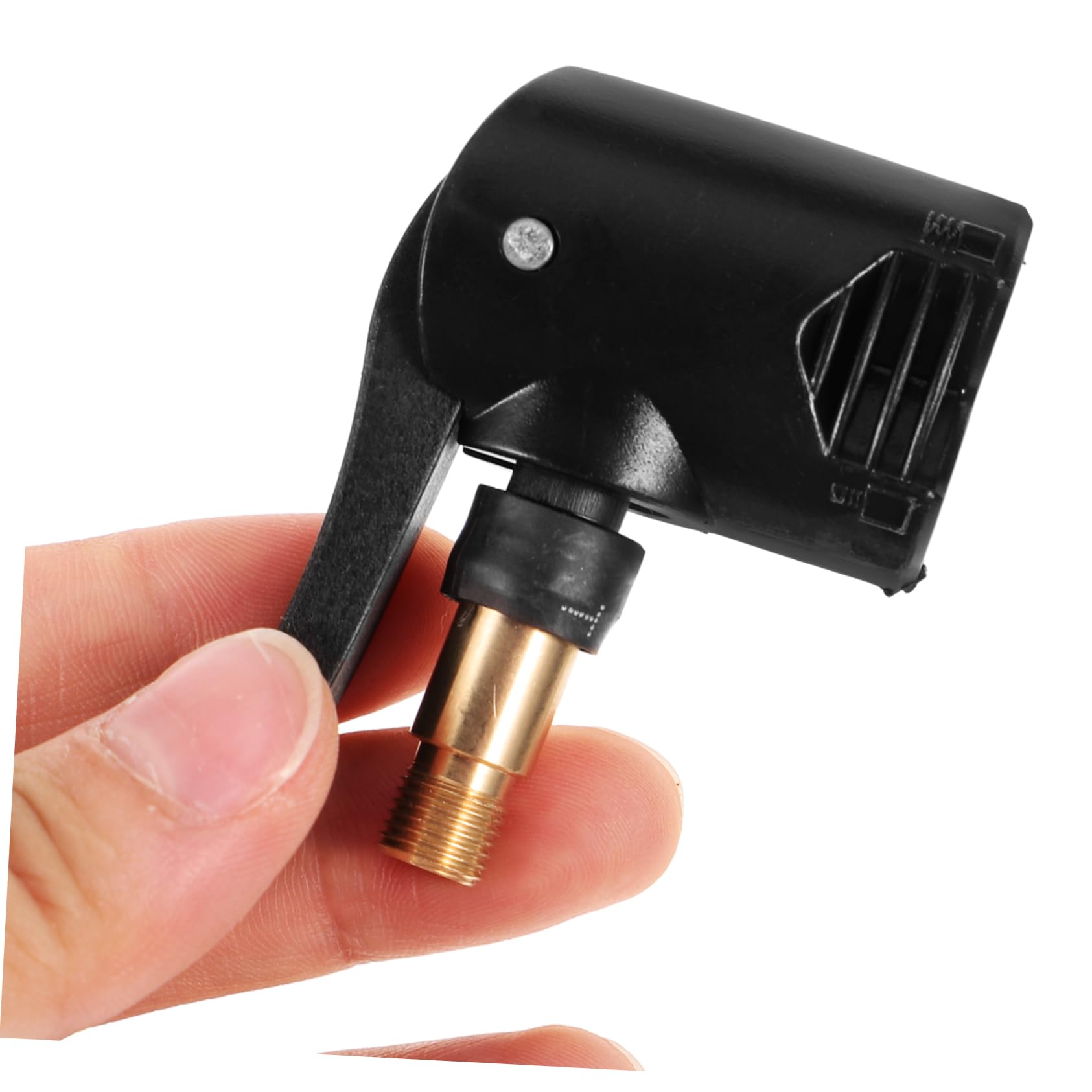 BESTonZON Ventiladapter Für Reifenfüller Universeller Luftpumpenanschluss Für Auto Und Motorrad Mit Schwarzem Schlauch Schnell Und Einfach Zu Befestigen