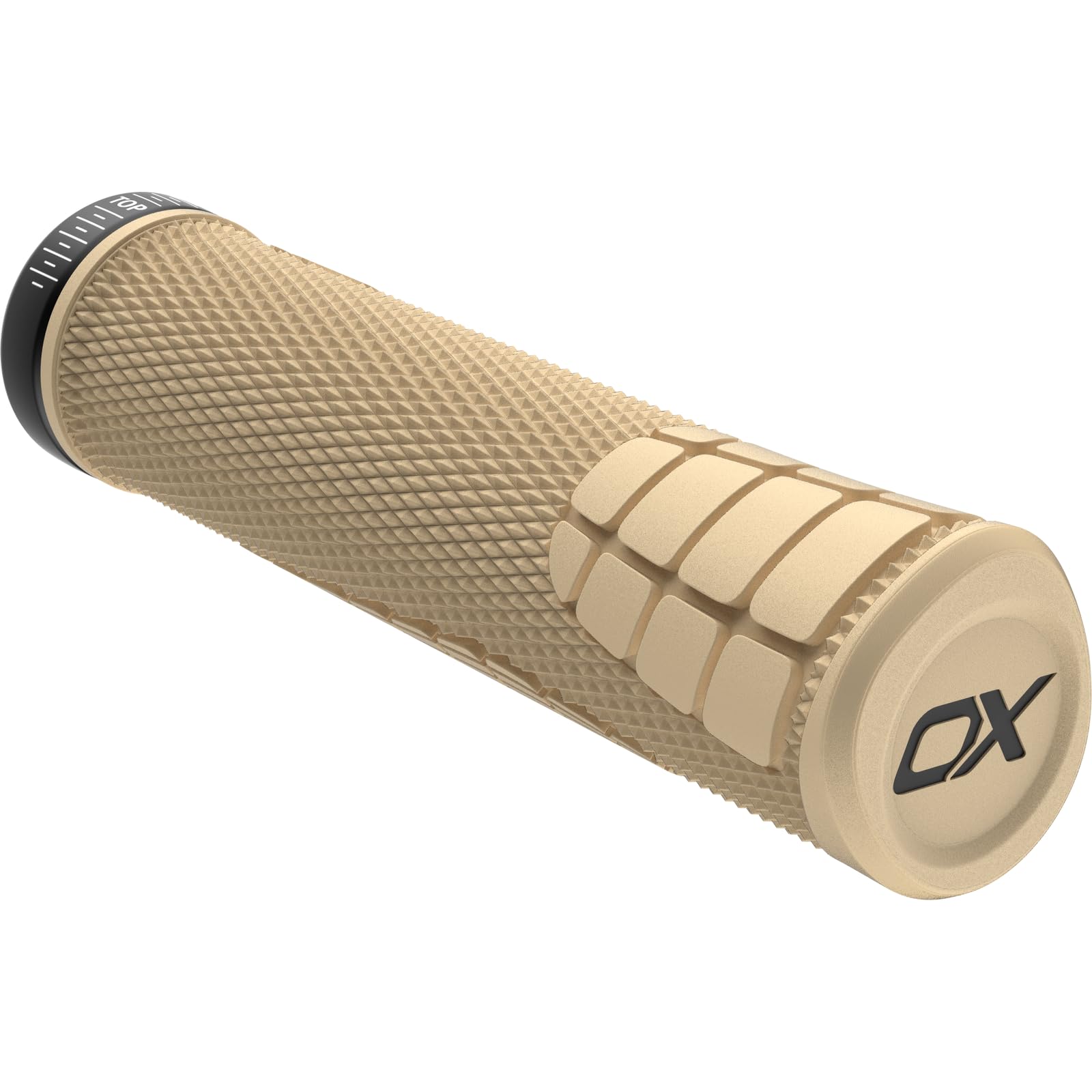 SQlab 7OX Pro 2.0 Bicycle Grip Ergonomic MTB Handle in Sand Downhill Grip Size S