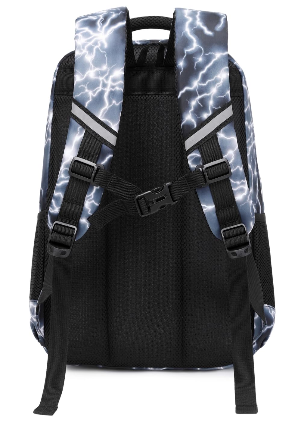 Sac à Dos D'école Pour Garçons Grand Sac à Dos Pour Enfants Durable Léger Et Imperméable étoilé Pour étudiant (2-Noir)