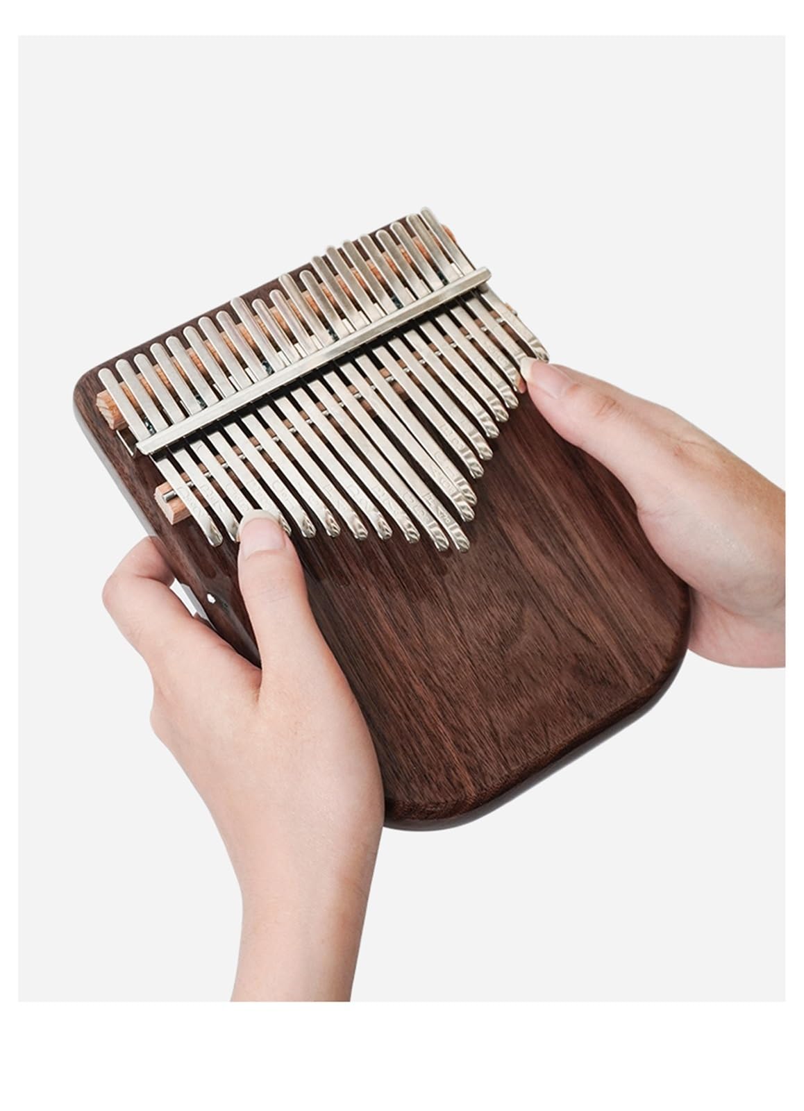Kalimba Z 21 Nutami Z Czarnego Orzecha Włoskiego Fortepian Kciukowy Kalimba