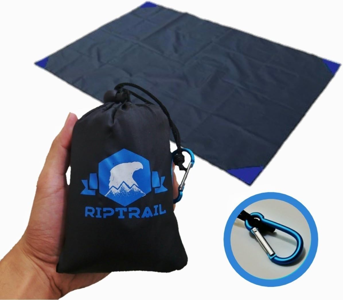 Riptrail Multi-Purpose Outdoor Picnic Beach Blanket/Portable/Water-Resistant/Dust-Proof/6.5 feet x 4.5 feet by Outdoors