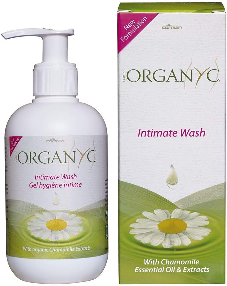 Organyc Natural Intimate Wash Lenitive 8.5 OZ (Pack of 2)