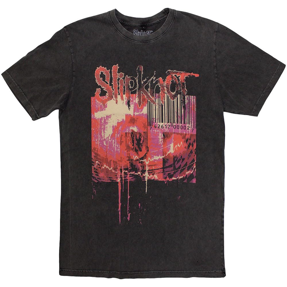 Slipknot The End So Far Barcode Limited Edition 999 Only Premium Wash T Shirt S Charcoal