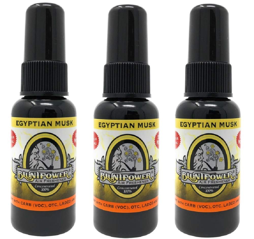 BluntPower 1 oz Glass Bottle Oil Based Concentrated Air Freshener & Oil Burner