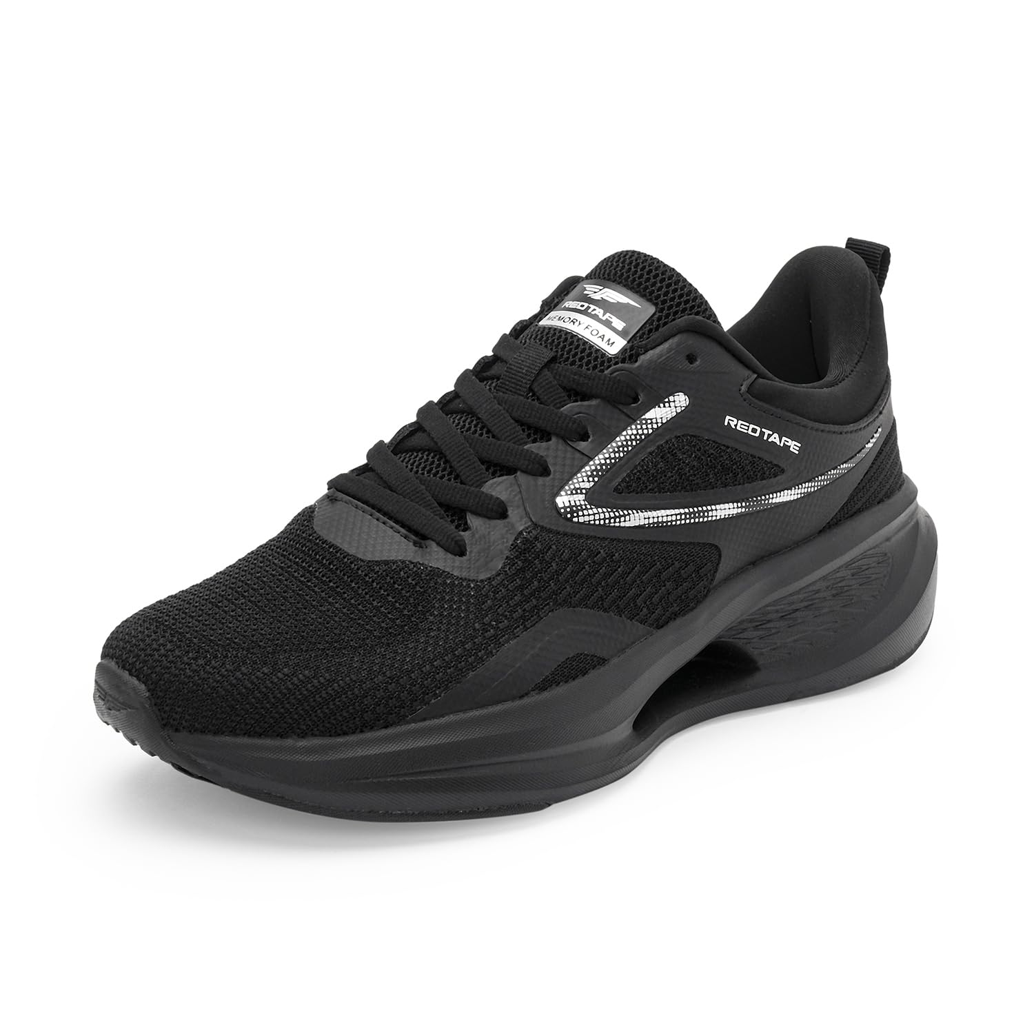 Red Tape Athleisure Sport Shoes for Men |Classic Rounded Toe, Impact Cushioning & Aerated Mesh Design Black (B0CXX5BHYC) Amazon Price History, Amazon Price Tracker