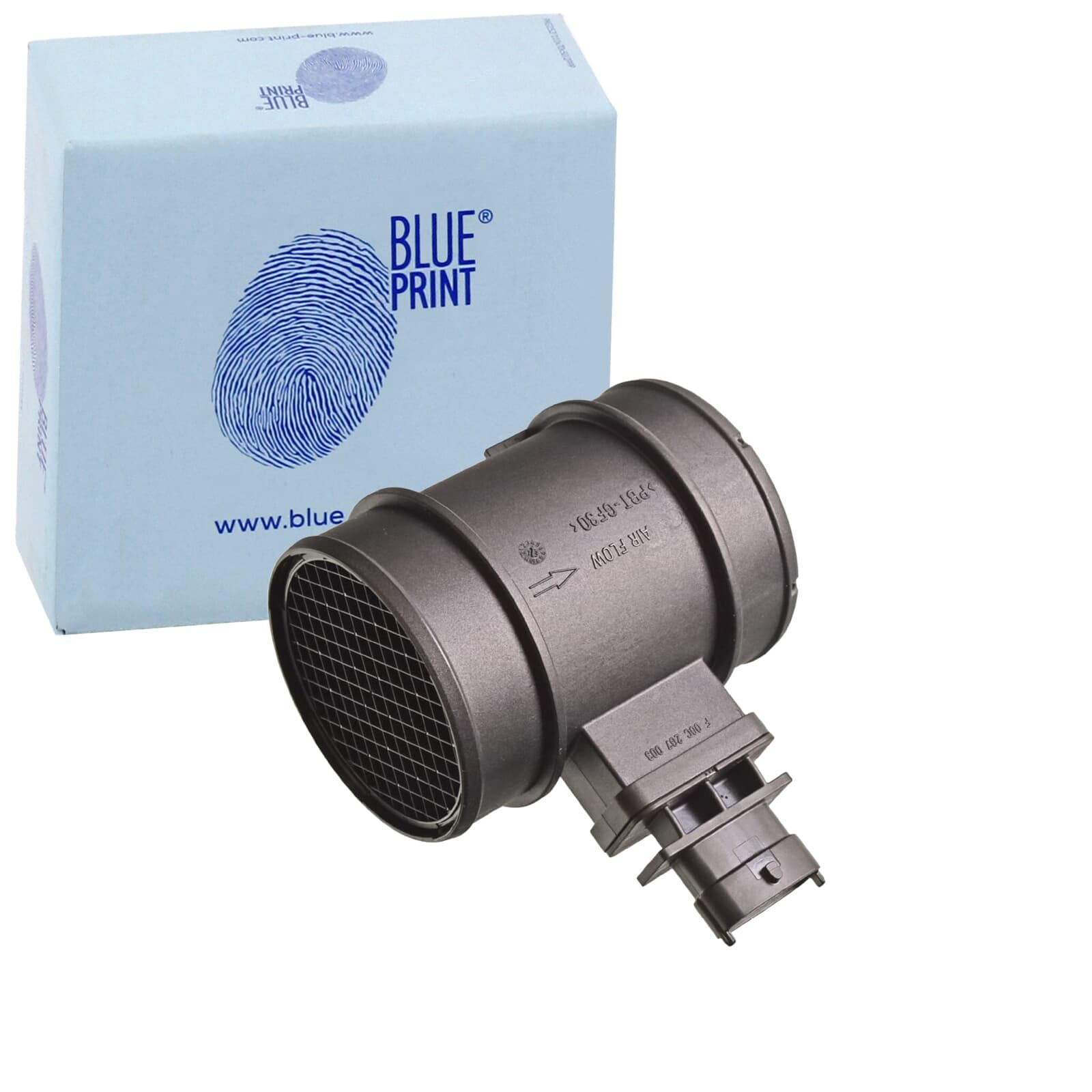 Air Mass Sensor fits VAUXHALL COMBO C 1.3D 05 to 12 Z13DTJ Flow Meter Blue Print