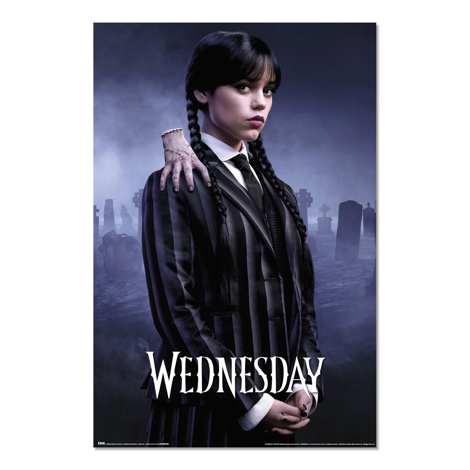 Grupo Erik Poster Wednesday Season 2-36 x 24 inches / 91.5 x 61 cm - Shipped Rolled Up - Cool Posters, Art Poster, Wall Posters & Prints