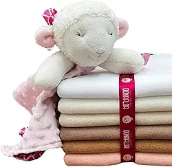 Tecido para Pele de Ursos, Naninhas e Mascotes em Microfibra Ultra Performance Tons Claros Hipoalérgico Anti-Pilling - 40x80cm cada