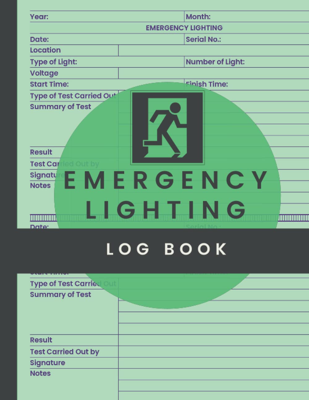 Buy Emergency Lighting Log Book A4 Emergency lighting Testing System