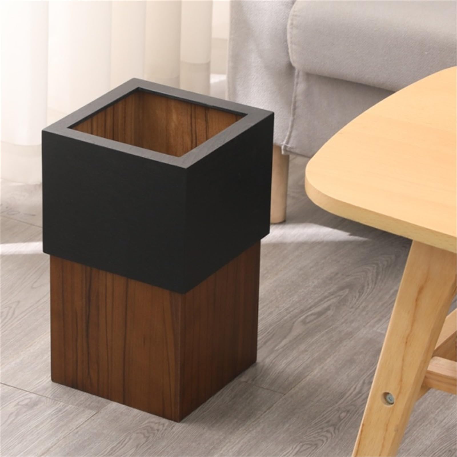 Pattumiera da Bagno Cestino Decorativo Quadrato, pattumiera for Accessori for la casa, Cucina e Il Bagno