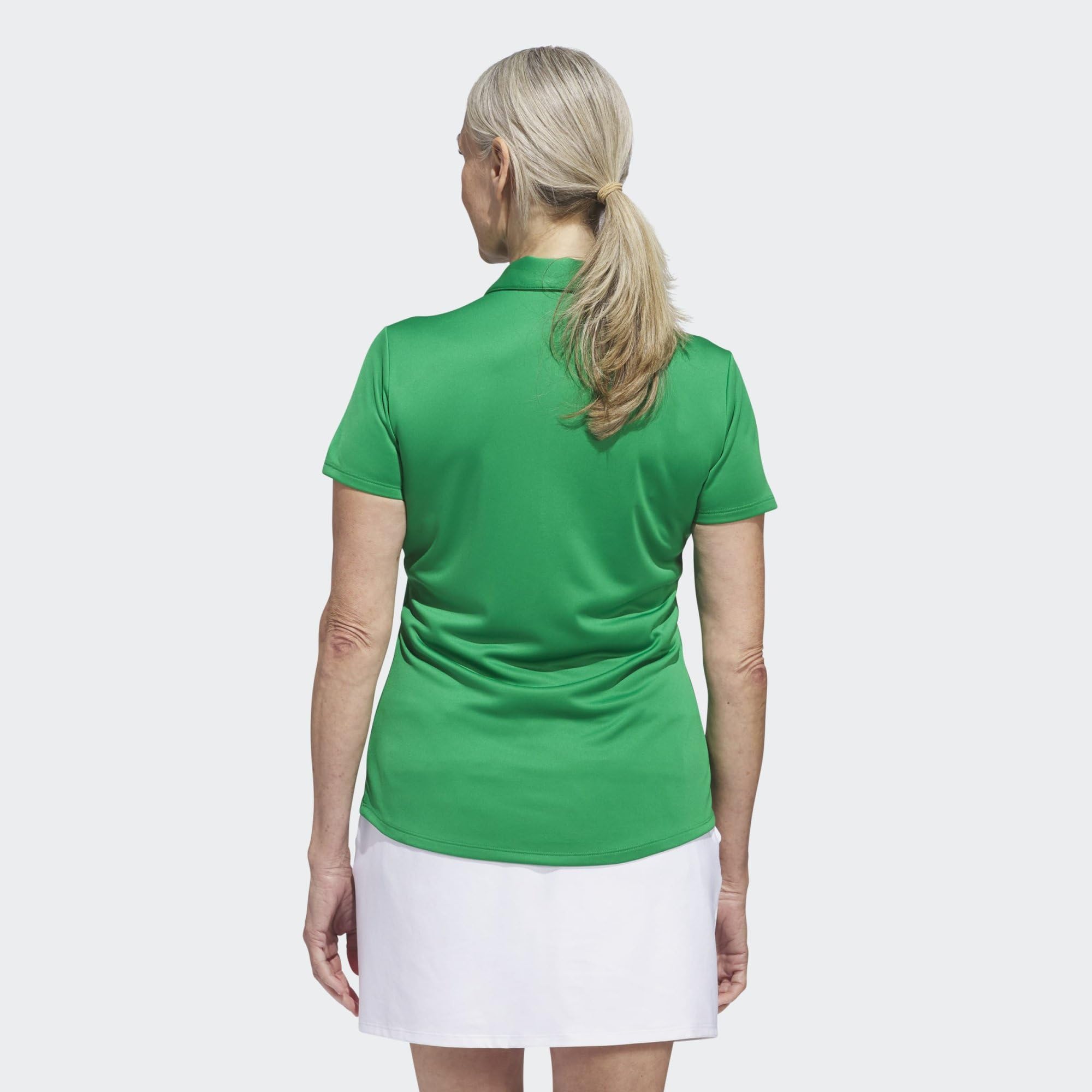 Adidas Performance Short Sleeve Polo Shirt Polo Donna