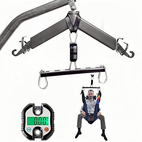 Miniatura 5 de Báscula de elevación eléctrica simple, rápida y segura, báscula de levantamiento de pesas para pacientes, peso máximo de 330 libras, una báscula